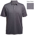 Pebble Beach Men's Heather Texture Polo Mens Apparel Shirts & Tops