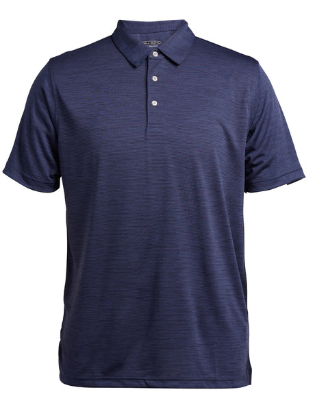 Pebble Beach Men's Heather Texture Polo Mens Apparel Shirts & Tops