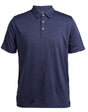Pebble Beach Men's Heather Texture Polo Mens Apparel Shirts & Tops