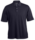 Pebble Beach Men's Grid Texture Polo Mens Apparel Shirts & Tops