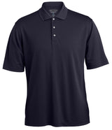 Pebble Beach Men's Grid Texture Polo Mens Apparel Shirts & Tops