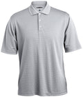 Pebble Beach Men's Grid Texture Polo Mens Apparel Shirts & Tops