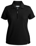 Pebble Beach Women's Solid Pique Polo Womens Apparel Shirts & Tops