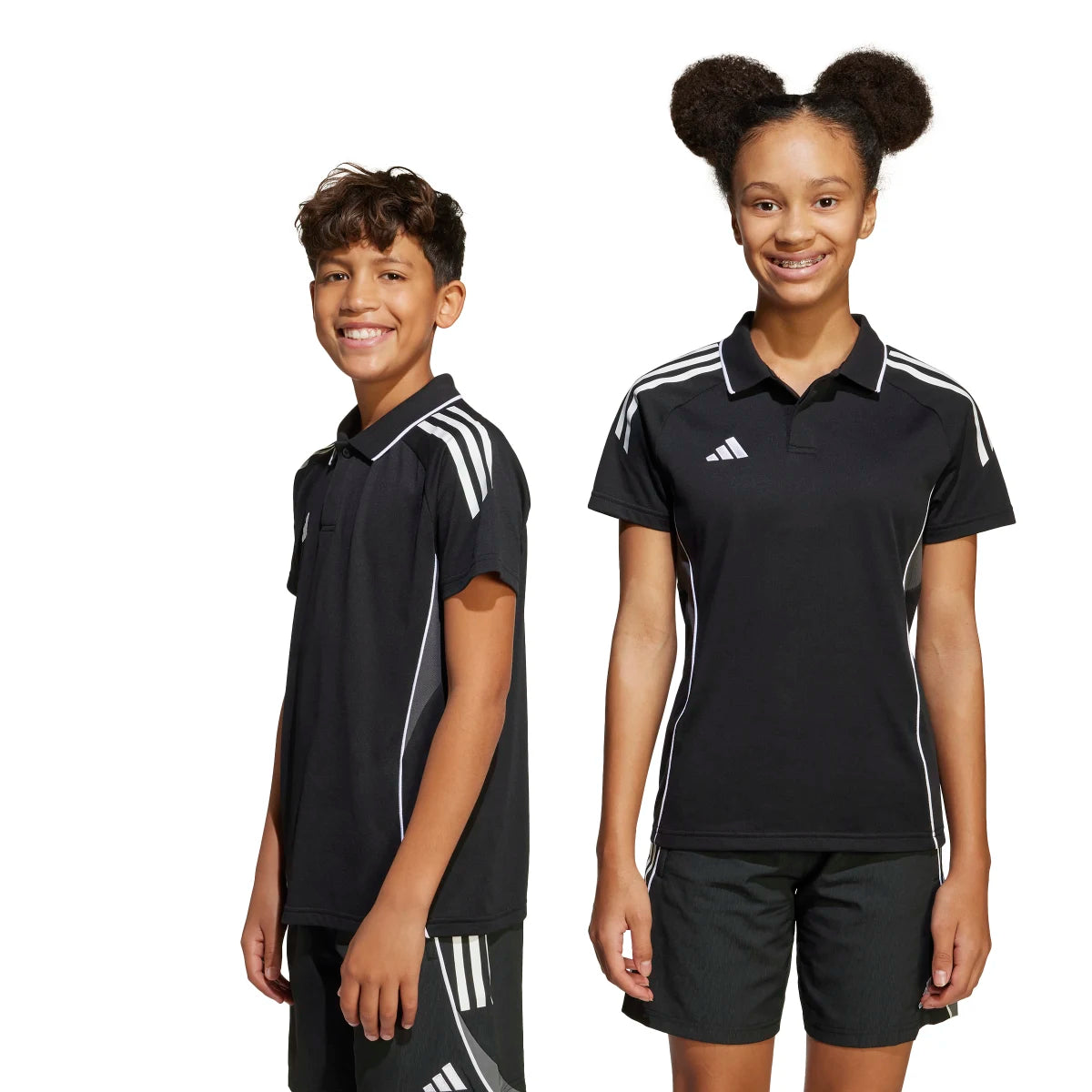 adidas Youth Tiro25 Competition Polo Shirt Soccer Uniforms & Apparel All