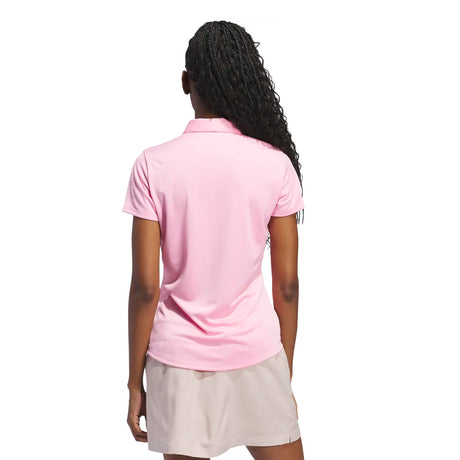 adidas Women's Solid Performance Short Sleeve Polo Shirt Womens Apparel Shirts & Tops