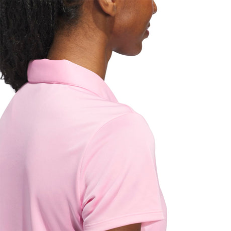 adidas Women's Solid Performance Short Sleeve Polo Shirt Womens Apparel Shirts & Tops