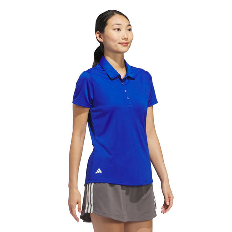 adidas Women's Solid Performance Short Sleeve Polo Shirt Womens Apparel Shirts & Tops