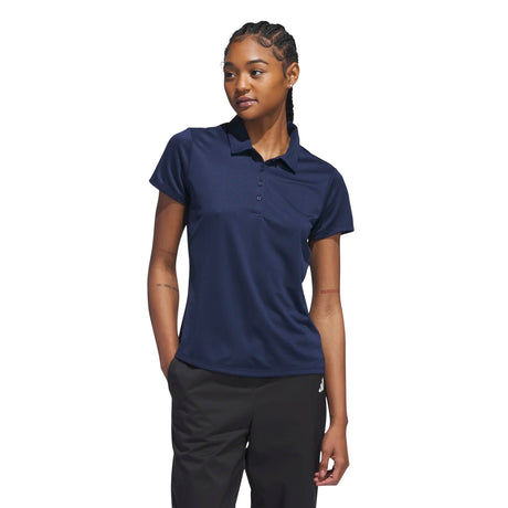 adidas Women's Solid Performance Short Sleeve Polo Shirt Womens Apparel Shirts & Tops
