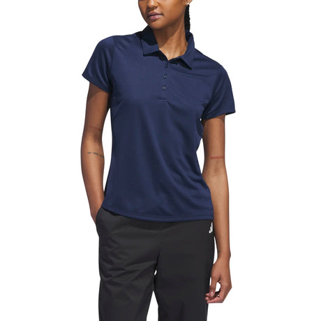 adidas Women's Solid Performance Short Sleeve Polo Shirt Womens Apparel Shirts & Tops