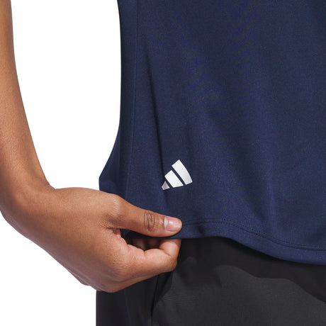 adidas Women's Solid Performance Short Sleeve Polo Shirt Womens Apparel Shirts & Tops