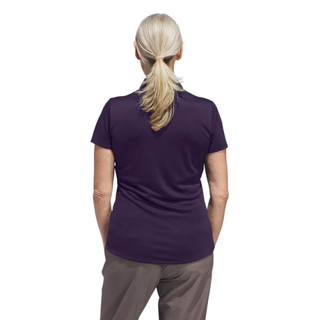 adidas Women's Solid Performance Short Sleeve Polo Shirt Womens Apparel Shirts & Tops