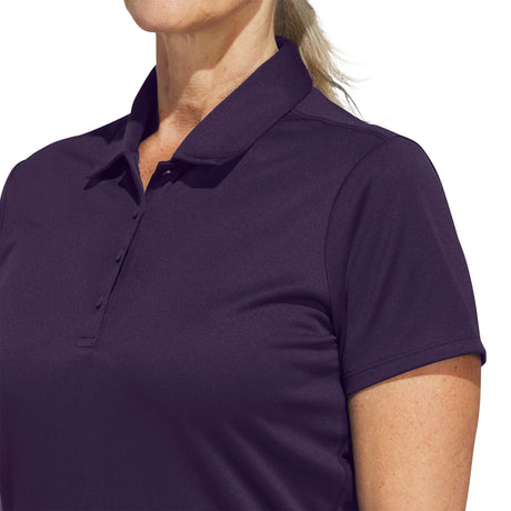 adidas Women's Solid Performance Short Sleeve Polo Shirt Womens Apparel Shirts & Tops