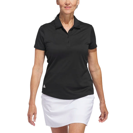 adidas Women's Solid Performance Short Sleeve Polo Shirt Womens Apparel Shirts & Tops
