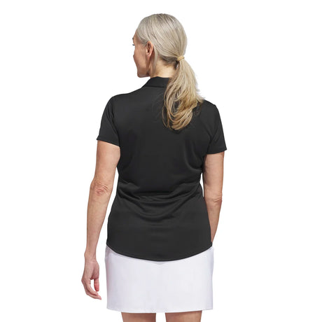 adidas Women's Solid Performance Short Sleeve Polo Shirt Womens Apparel Shirts & Tops