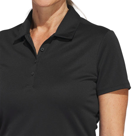 adidas Women's Solid Performance Short Sleeve Polo Shirt Womens Apparel Shirts & Tops