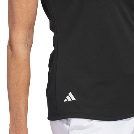 adidas Women's Solid Performance Short Sleeve Polo Shirt Womens Apparel Shirts & Tops