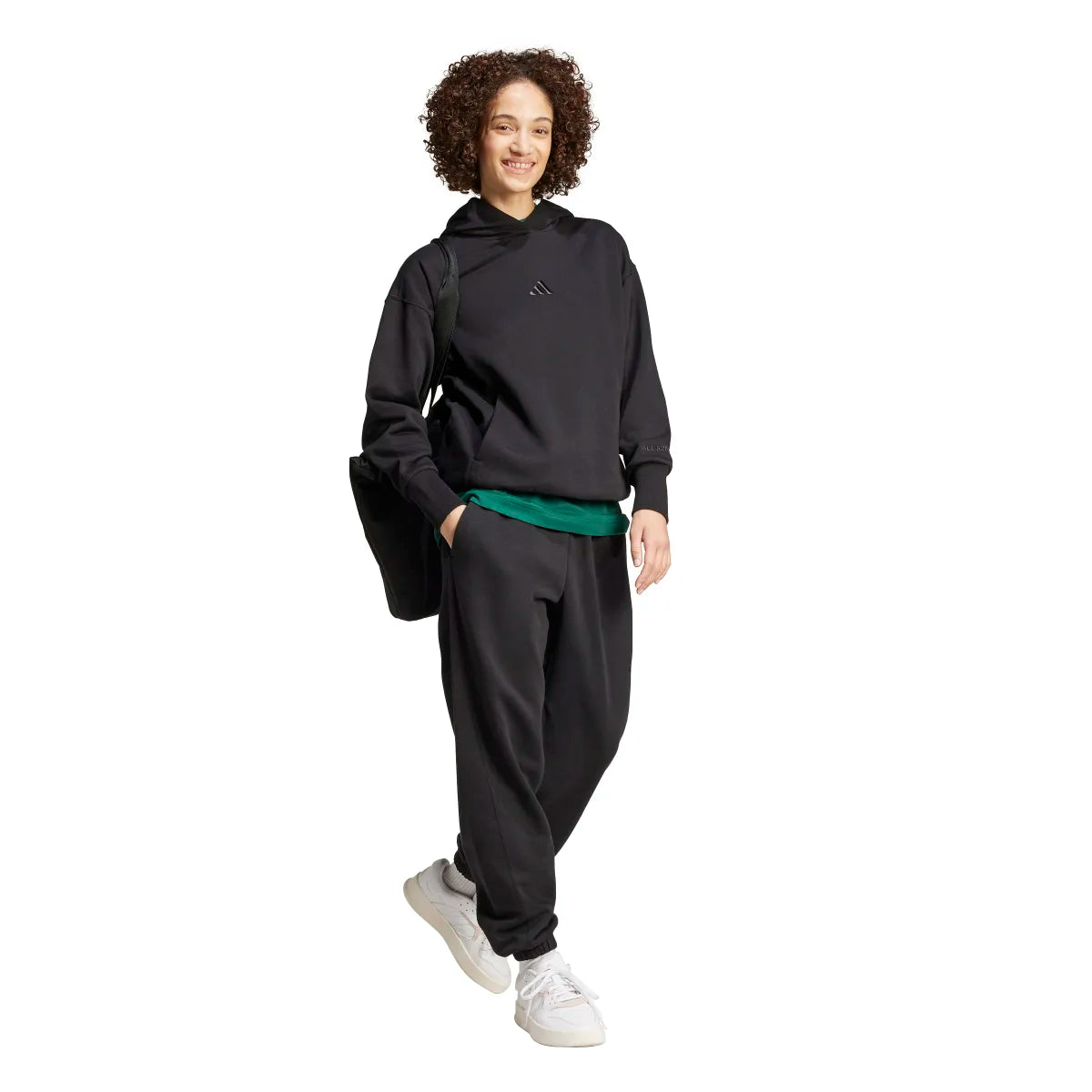 adidas Women's ALL SZN Fleece Loose Joggers Womens Apparel Pants & Sweatpants