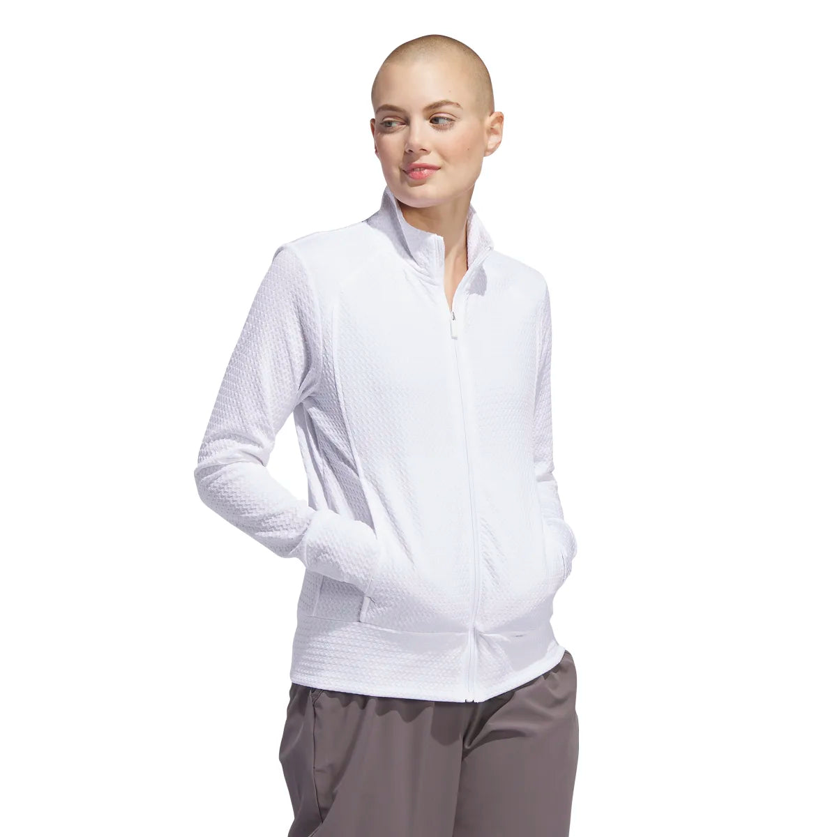 adidas Women's Ultimate365 Textured Jacket Womens Apparel Jackets & Vests