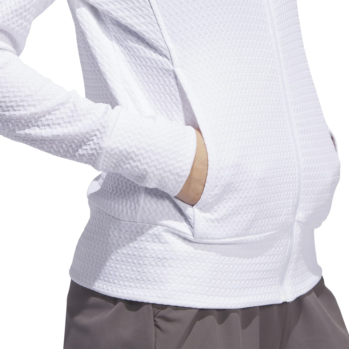 adidas Women's Ultimate365 Textured Jacket Womens Apparel Jackets & Vests