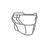 Vicis SO-212E-5 Premium Carbon Steel Facemask Football Facemasks Adult