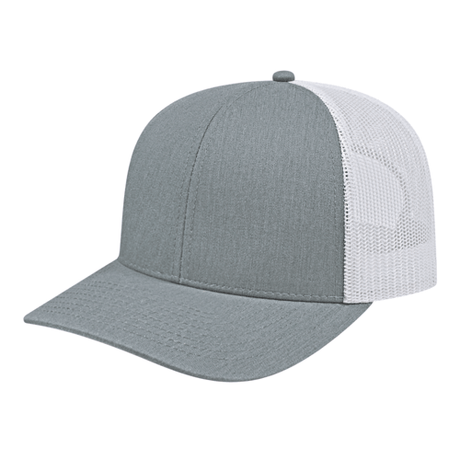 Cap America i3038 Poly/Cotton Trucker Mesh Back Cap Unisex Accessories Hats & Caps