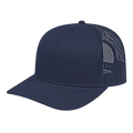 Cap America i3038 Poly/Cotton Trucker Mesh Back Cap Unisex Accessories Hats & Caps