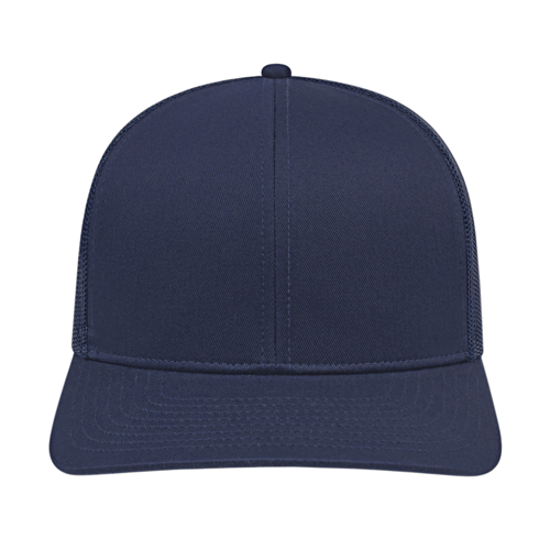 Cap America i3038 Poly/Cotton Trucker Mesh Back Cap Unisex Accessories Hats & Caps