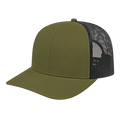 Cap America i3038 Poly/Cotton Trucker Mesh Back Cap Unisex Accessories Hats & Caps