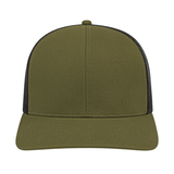 Cap America i3038 Poly/Cotton Trucker Mesh Back Cap Unisex Accessories Hats & Caps
