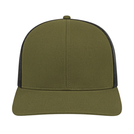 Cap America i3038 Poly/Cotton Trucker Mesh Back Cap Unisex Accessories Hats & Caps