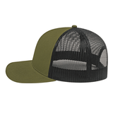 Cap America i3038 Poly/Cotton Trucker Mesh Back Cap Unisex Accessories Hats & Caps