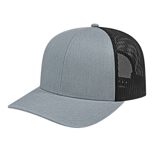Cap America i3038 Poly/Cotton Trucker Mesh Back Cap Unisex Accessories Hats & Caps