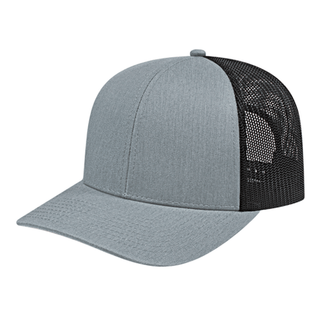 Cap America i3038 Poly/Cotton Trucker Mesh Back Cap Unisex Accessories Hats & Caps