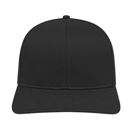 Cap America i3038 Poly/Cotton Trucker Mesh Back Cap Unisex Accessories Hats & Caps