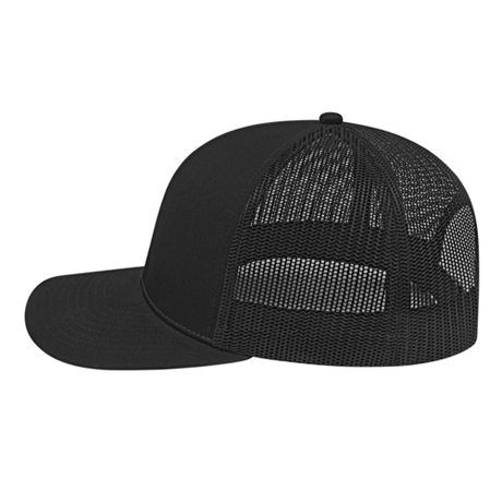 Cap America i3038 Poly/Cotton Trucker Mesh Back Cap Unisex Accessories Hats & Caps