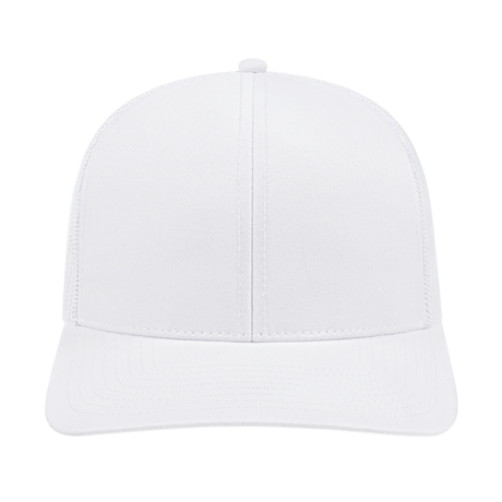 Cap America i3038 Poly/Cotton Trucker Mesh Back Cap Unisex Accessories Hats & Caps
