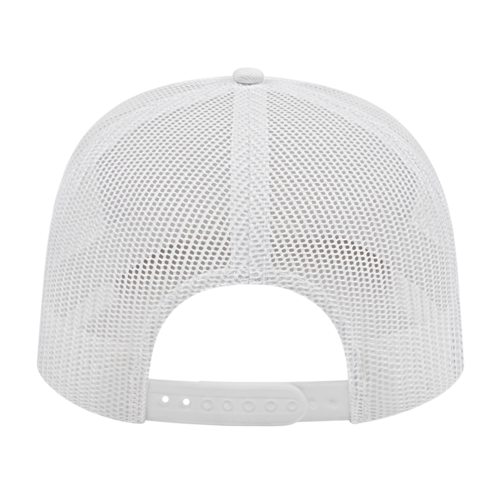 Cap America i3038 Poly/Cotton Trucker Mesh Back Cap Unisex Accessories Hats & Caps