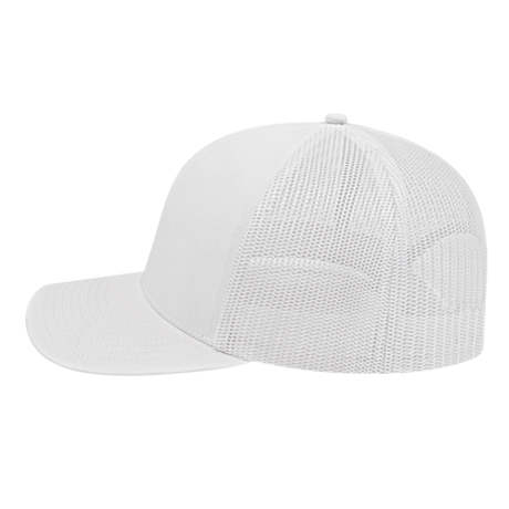 Cap America i3038 Poly/Cotton Trucker Mesh Back Cap Unisex Accessories Hats & Caps