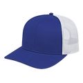 Cap America i3038 Poly/Cotton Trucker Mesh Back Cap Unisex Accessories Hats & Caps