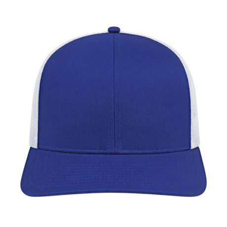 Cap America i3038 Poly/Cotton Trucker Mesh Back Cap Unisex Accessories Hats & Caps