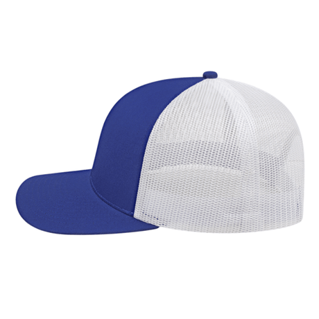 Cap America i3038 Poly/Cotton Trucker Mesh Back Cap Unisex Accessories Hats & Caps