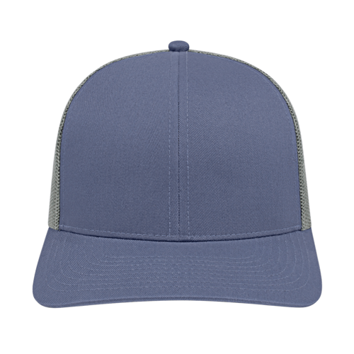 Cap America i3038 Poly/Cotton Trucker Mesh Back Cap Unisex Accessories Hats & Caps