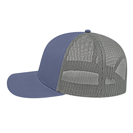 Cap America i3038 Poly/Cotton Trucker Mesh Back Cap Unisex Accessories Hats & Caps