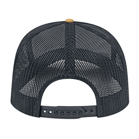 Cap America i3038 Poly/Cotton Trucker Mesh Back Cap Unisex Accessories Hats & Caps
