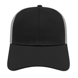 Cap America i3115 Low Profile Trucker Mesh Back Cap Unisex Accessories Hats & Caps