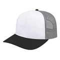 Cap America i3038 Poly/Cotton Trucker Mesh Back Cap Unisex Accessories Hats & Caps