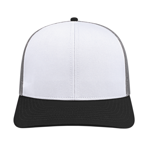 Cap America i3038 Poly/Cotton Trucker Mesh Back Cap Unisex Accessories Hats & Caps