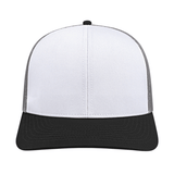 Cap America i3038 Poly/Cotton Trucker Mesh Back Cap Unisex Accessories Hats & Caps