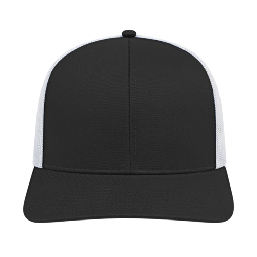 Cap America i3038 Poly/Cotton Trucker Mesh Back Cap Unisex Accessories Hats & Caps
