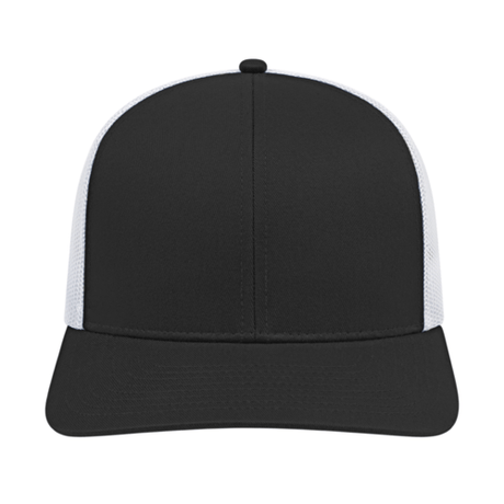 Cap America i3038 Poly/Cotton Trucker Mesh Back Cap Unisex Accessories Hats & Caps